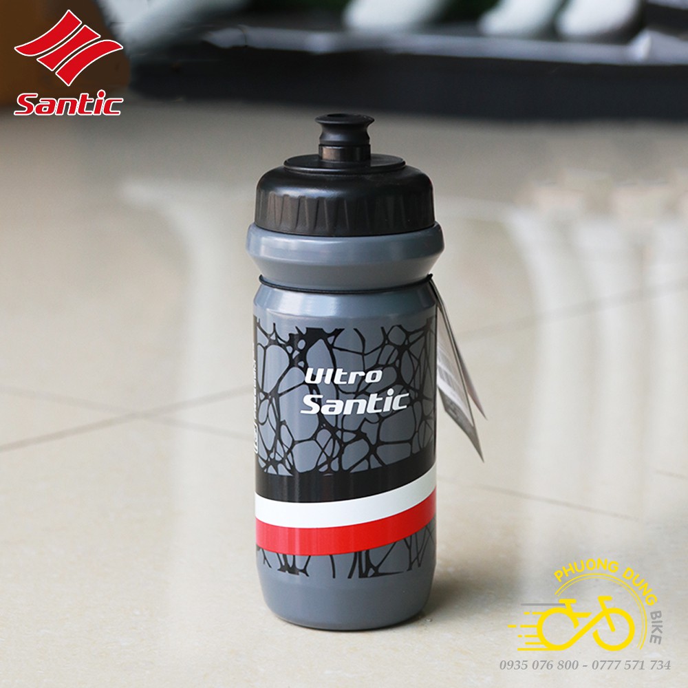 Bình nước xe đạp nhựa Ultro Santic 550ml