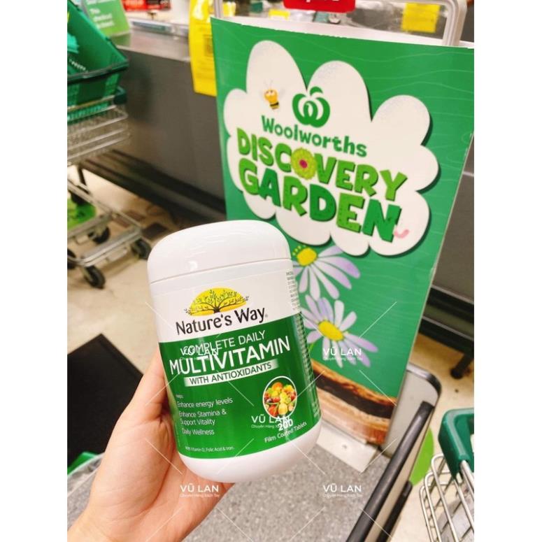 Vitamin tổng hợp Nature’s Way Úc 200 viên - Xuất xứ Úc