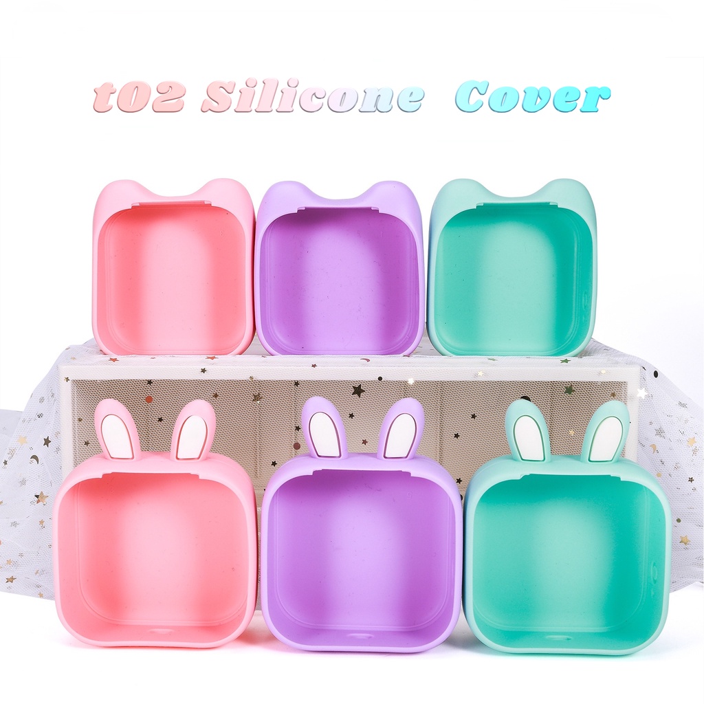 Ốp Silicon Bảo Vệ Cho Máy In Ảnh Mini Phomemo T02