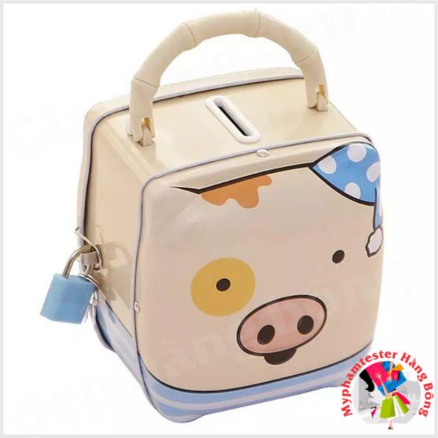 Hộp tiết kiệm ngộ nghĩnh kèm khóa cho bé