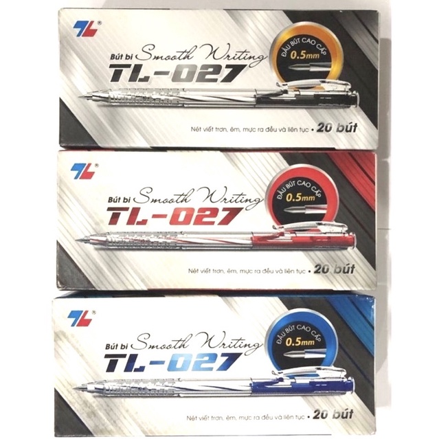 20 BÚT Bi 027-023-BÚT Bi NẾN NÉT 0.5 HÀNG CÔNG TY.NÉT ĐẬM MỰC TRƠN