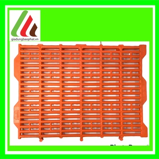 Tấm/ vỉ lót sàn nhựa chuồng trại cho vật nuôi thú cưng 55cm*40cm dày dặn bền chắc - sàn nhựa chuồng chó