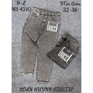 Quần jean nữ 9 tất bigsize 60kg - 95kg/Lỡ bigsize