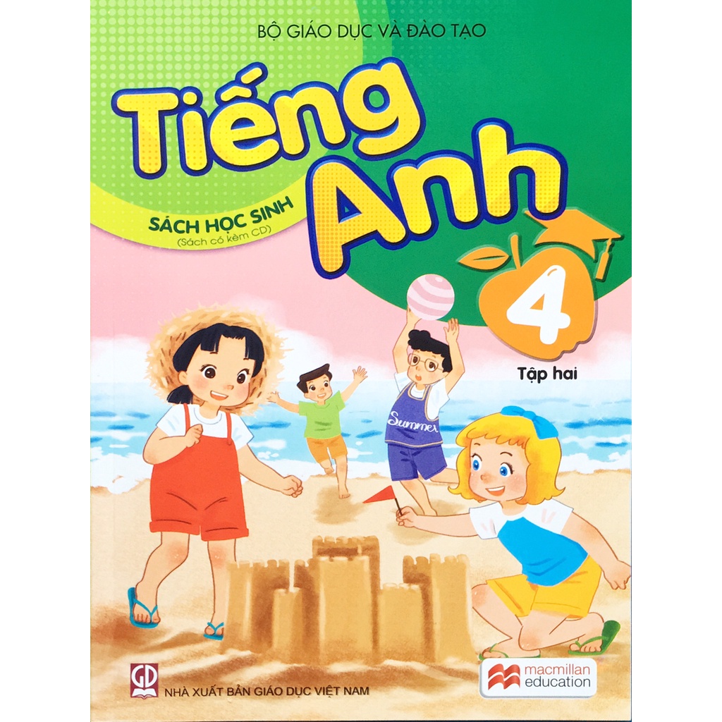 Sách - Tiếng Anh 4 tập 2 (Sách học sinh có kèm CD)