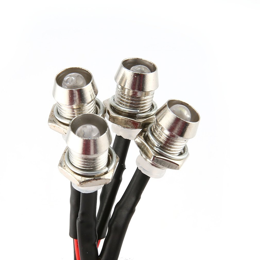 TRAXXAS Rc Đèn Pha LED Cho Xe Tải Điều Khiển Từ Xa 1/10 1/8 1/12 RC