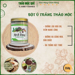 Bột ủ trắng da thảo mộc thiên nhiên, da bật tôn nhanh - Bột tắm trắng ủ body nuôi da khỏe mạnh, hồng hào
