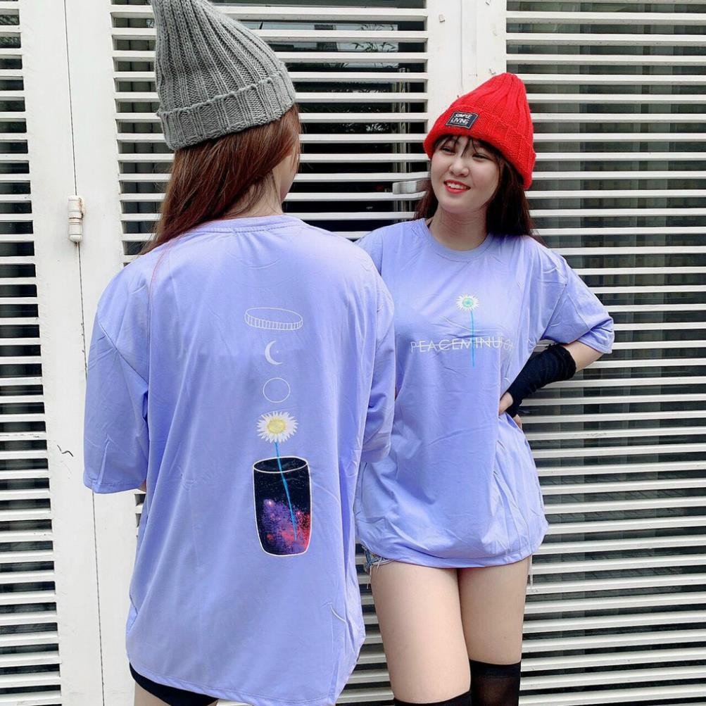 Áo thun tay lỡ phông Unisex nam nữ chất liệu Cotton oversize form rộng | BigBuy360 - bigbuy360.vn