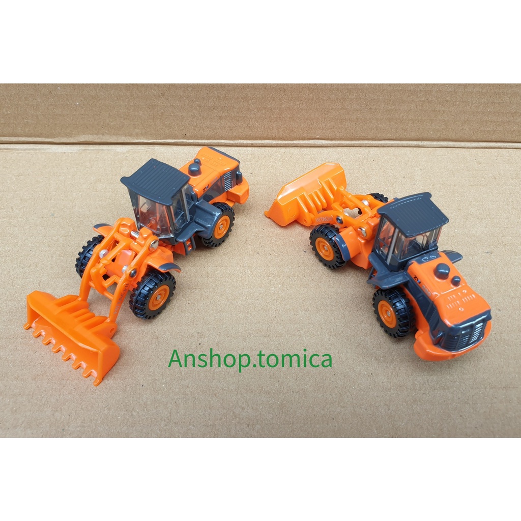 Mô hình xe xúc màu cam tomica Nhật Bản