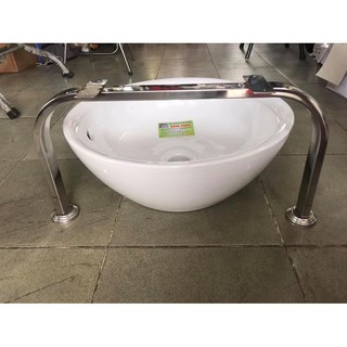 KỆ GÁC CHÂN, CÂY INOX GÁC CHÂN LÀM MÓNG TIỆM NAIL,SPA GIÁ RẺ HCM HP-003 (Không nệm)