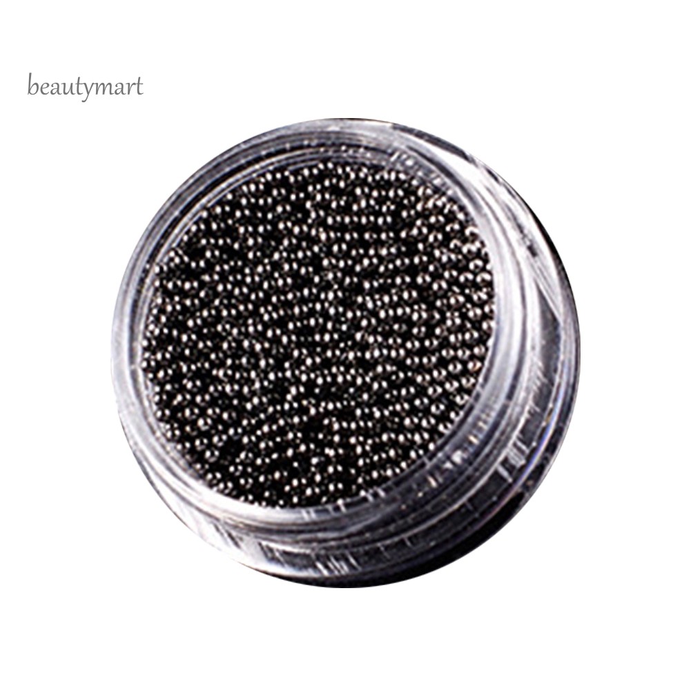 [Hàng mới về] Hộp hạt 3D bằng hợp kim dùng trang trí móng tay tiện dụng