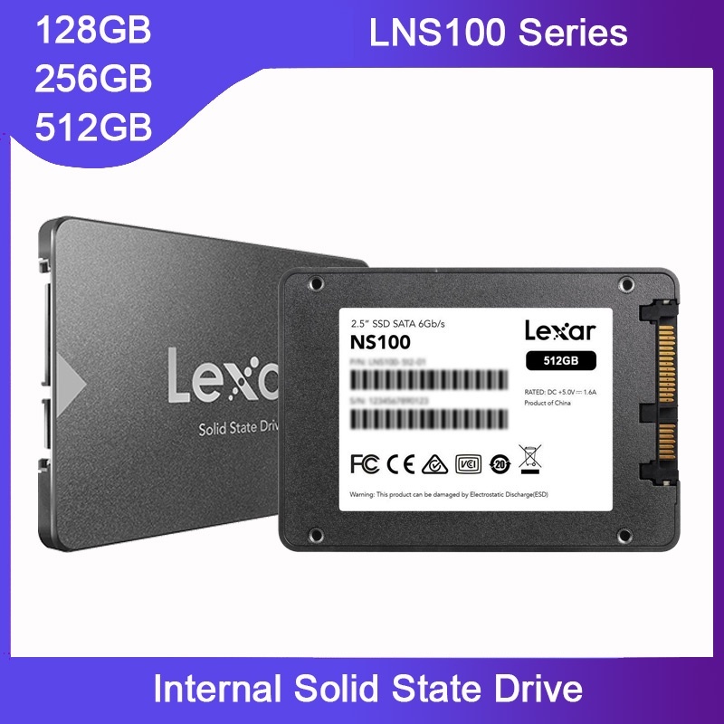 Ổ Cứng SSD Lexar 512GB NS100 SATA III 2.5 inch Bảo hành 3 năm | BigBuy360 - bigbuy360.vn