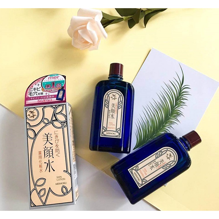 Lotion nước hoa hồng ngừa mụn Meishoku 90ml Nhật Bản