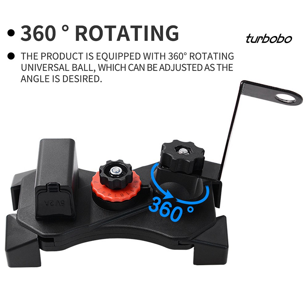 Giá Đỡ Điện Thoại Gắn Tay Lái Xe Mô Tô Đa Năng Tiện Lợi