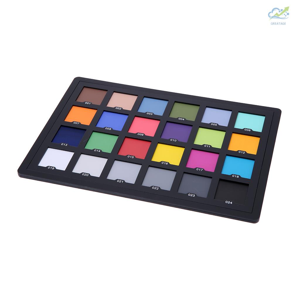 GG Professional 24 Color Card Test for Superior Digital Color Correction
