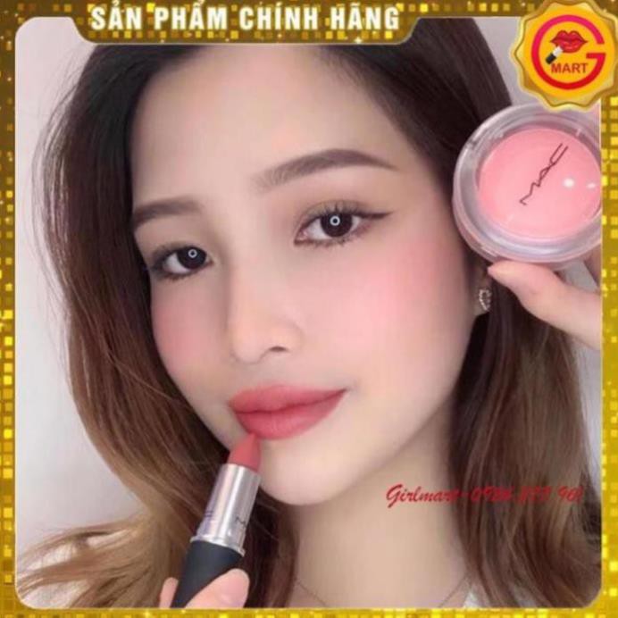 Son MAC Powder Kiss Màu 923 Stay Curious Đỏ Cam Đất