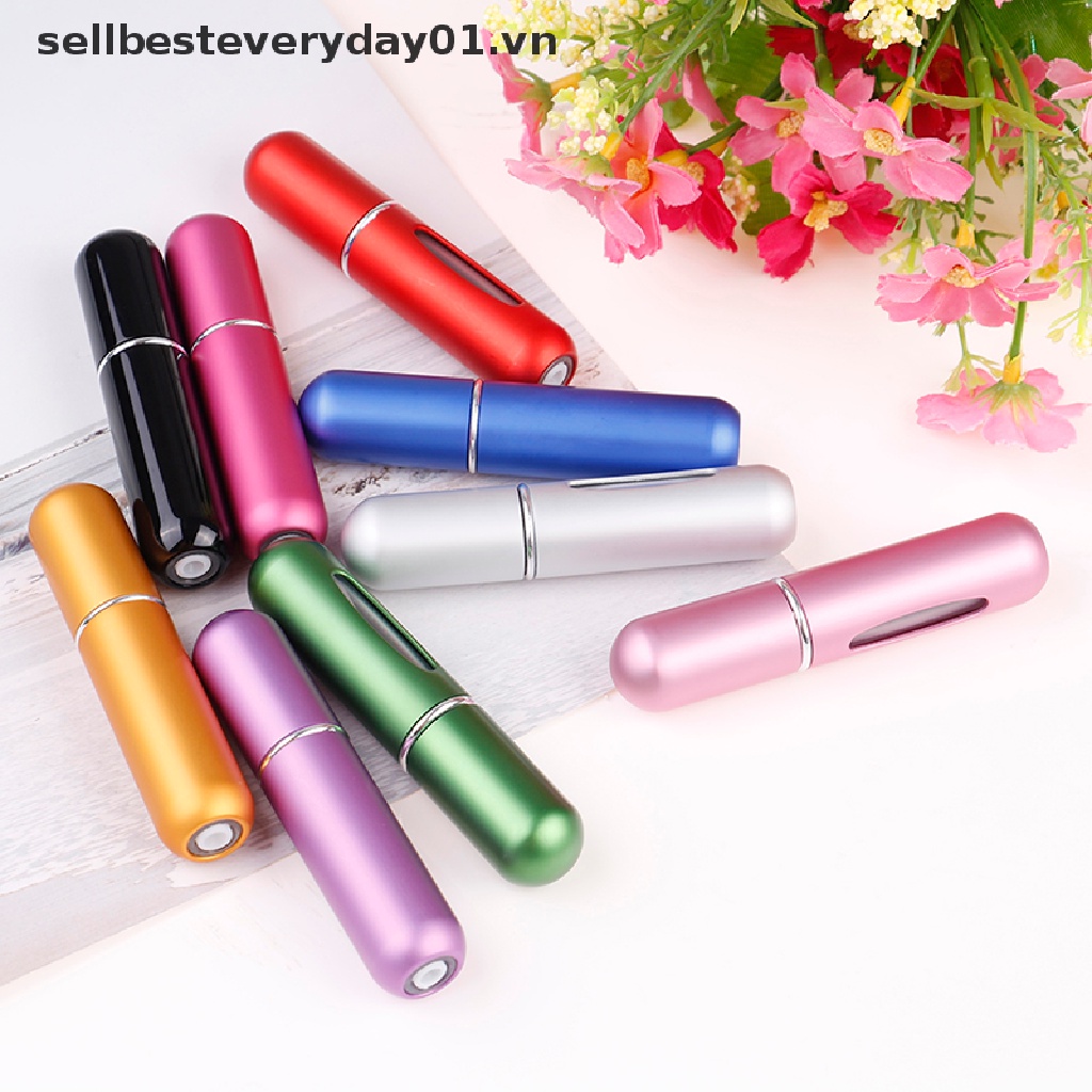Bình xịt nước hoa mini dung tích 5ml tùy chọn màu sắc