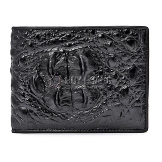 Ví nam da cá sấu gù đầu nhiều màu PH2213-14-15-49