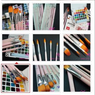 Bút vẽ màu nước và màu acrylic hiệu Landi ( đài Loan)
