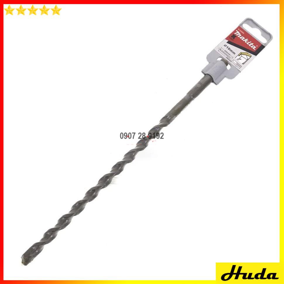 Mũi khoan bê tông đầu hợp kim Makita 6-8-10-12x160mm
