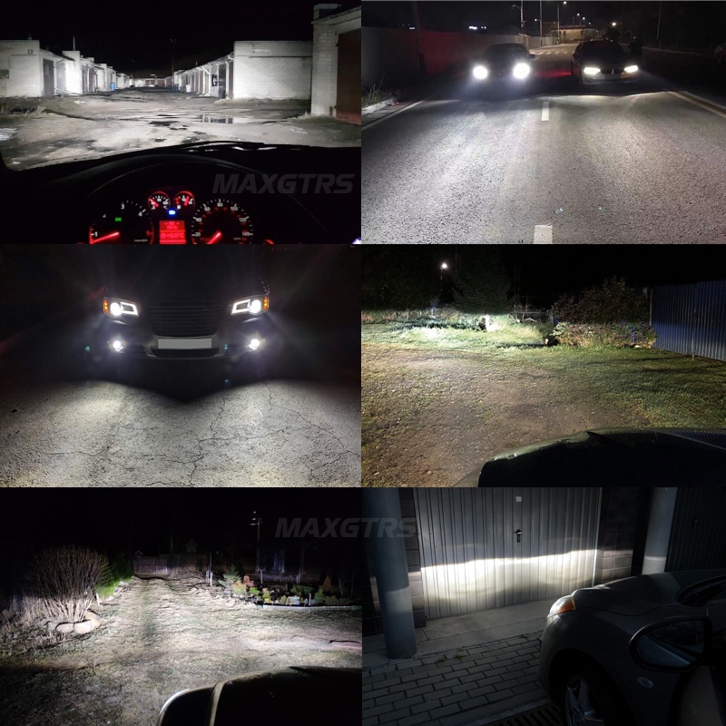 Set 2 Đèn Pha LED H7 H4 HB2 9003 H8 H9 H11 HB3 9005 HB4 9006 9004 HB1 9007 HB5 H3 H13 9008 H1 Xh50 90W 18000LM Chuyên Dụng Cho Xe Hơi