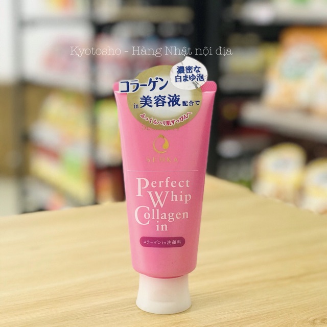 Sữa rửa mặt Senka Perfect Whip Nhật Bản