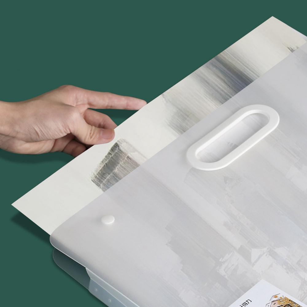 PEWANY Túi Nhựa Đựng Tài Liệu Vẽ Tranh Tiện Dụng