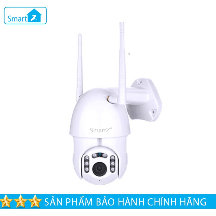 [Hàng cao cấp] IC123- Camera IP Wifi Ngoài Trời Full HD 2MP Hồng Ngoại Lưu Thẻ Nhớ