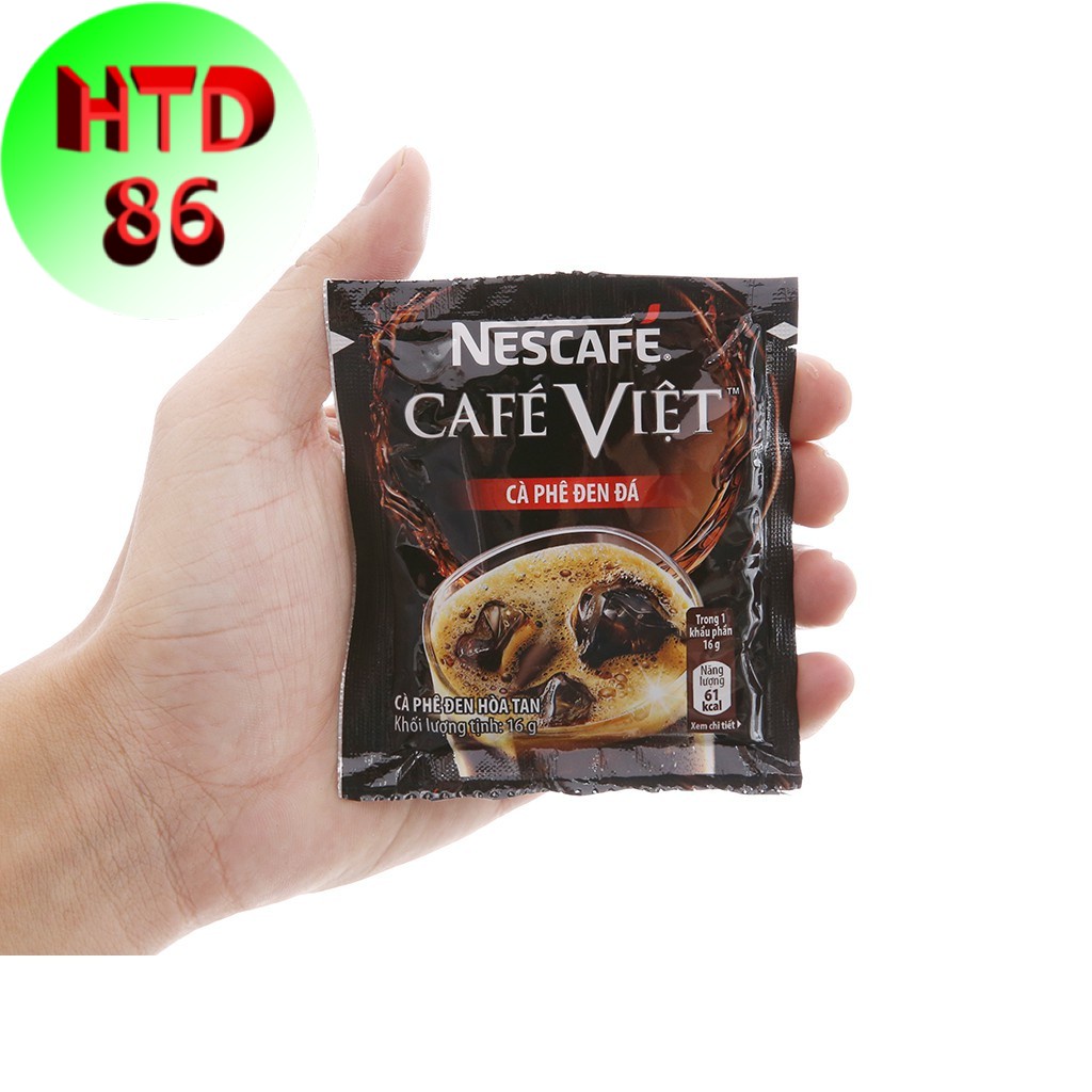 1 gói lẻ cafe nescafe đen