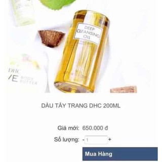 Dầu tẩy trang Deep Cleansing Nhật Bản