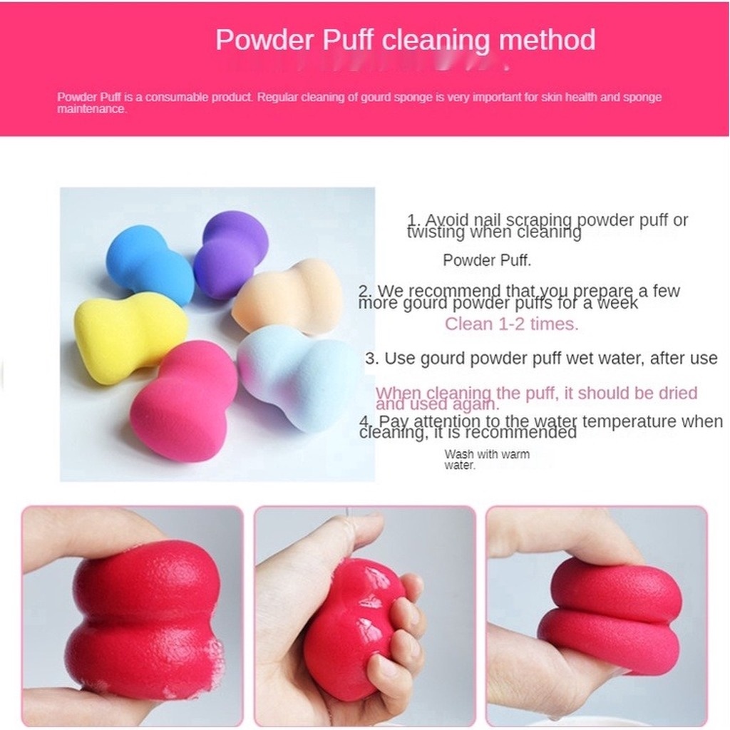 Makeup Sponge, Wet & Dry, Makeup Accessories, Pretty Egg, Face Makeup Remover Face Makeup Remover, very soft.