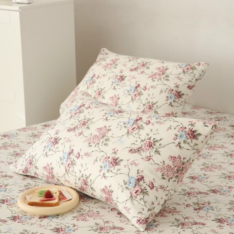 FULL GA GỐI LẺ COTTON 100% -CHÙ BEDDING