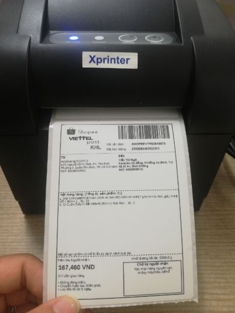 Giấy In Đơn Hàng Shopee khổ A7- In Đơn Hàng TMĐT 75x100