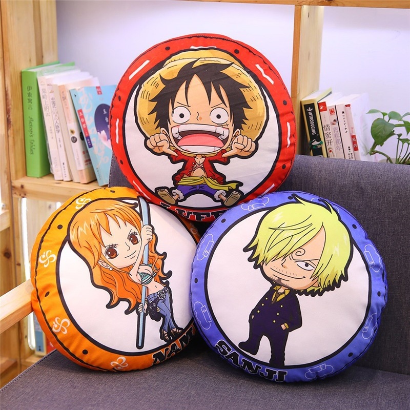 Thú Nhồi Bông Hình Nhân Vật Luffy Nami Robin Zoro Chopper Trong Phim Hoạt Hình One Piece