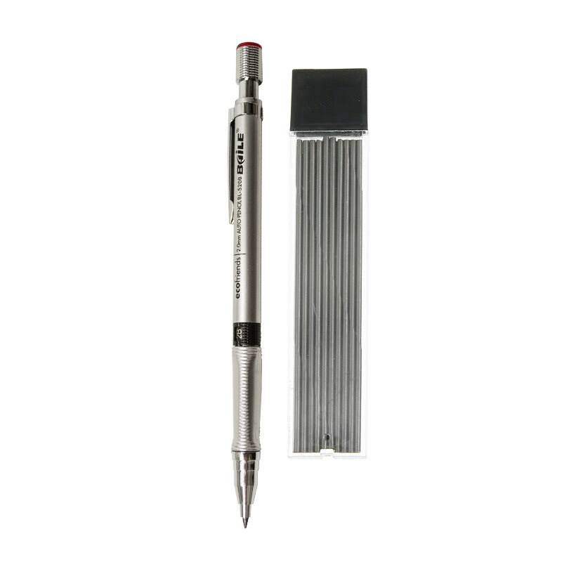 Bút chì cơ viết vẽ 2B 2.0mm cho trường học văn phòng