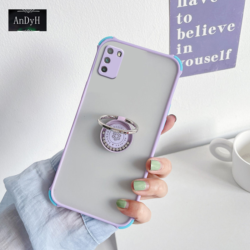 Ốp Lưng Chống Sốc Có Nhẫn Đỡ Cao Cấp Cho Xiaomi Poco X3 / Poco X3 Nfc / Poco X3 Pro 4-corner | BigBuy360 - bigbuy360.vn
