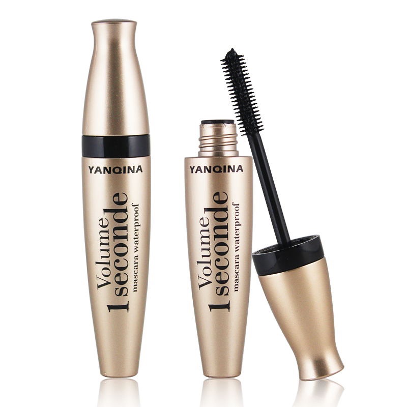 Mascara YANQINA màu đen chống thấm nước chuốt dài và cong mi
 | BigBuy360 - bigbuy360.vn