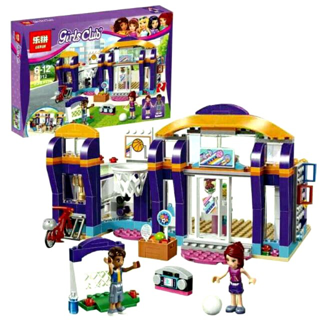 Lego not Friend  01012 Trung tâm thể thao Heartlake (338 khối) ảnh thật dành cho bé gái