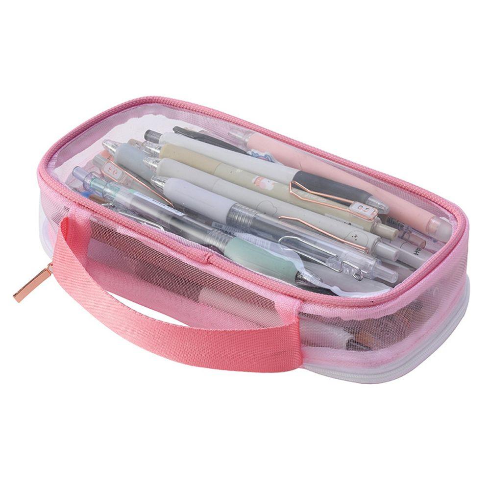 Túi Đựng Bút / Đồ Trang Điểm Đa Năng Sức Chứa Lớn Họa Tiết Hoạt Hình Dễ Thương