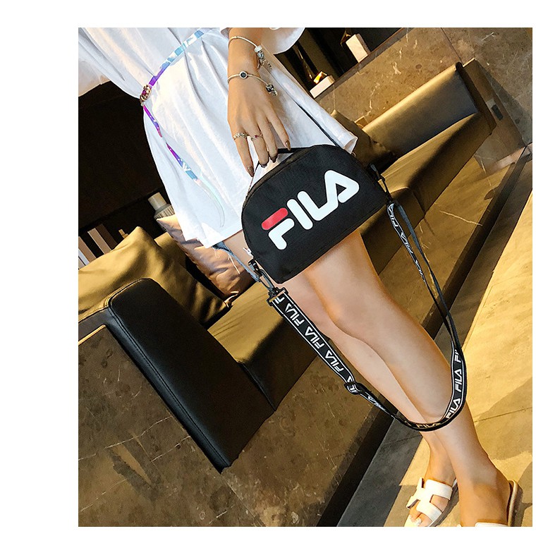 Túi Đeo chéo FILA dây chữ thời trang Style Hàn Quốc 2019