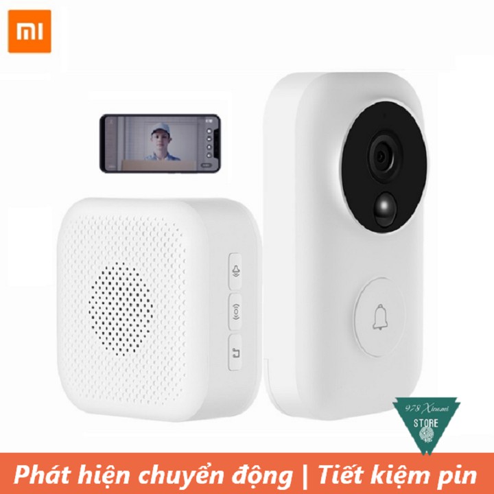 Bộ chuông cửa thông minh Xiaomi Dling FJ02MLWJ - Camera chuông cửa Xiaomi Mijia