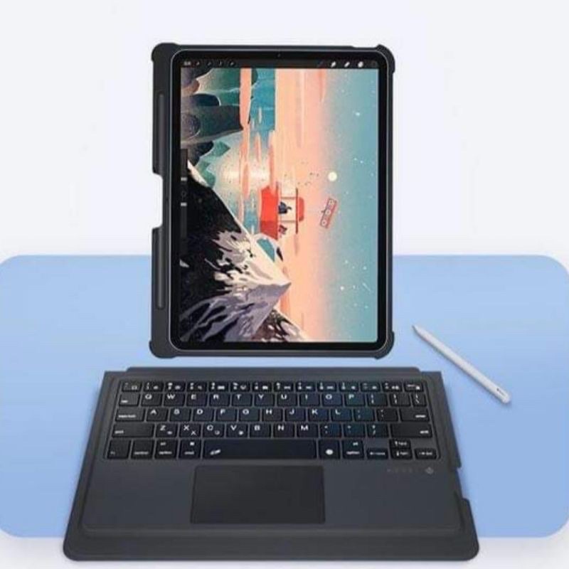  Bao da Magic Keyboard TouchPad cho Ipad Air 4 10.9 / 11 inch 2018/2020 / 12.9 2018/2020