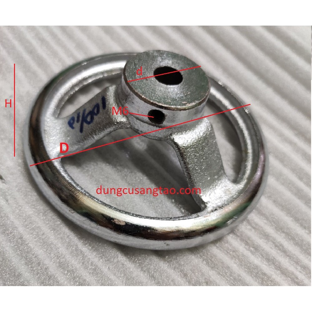 Tay quay tròn D70mm  lỗ 8mm- lỗ 10mm
