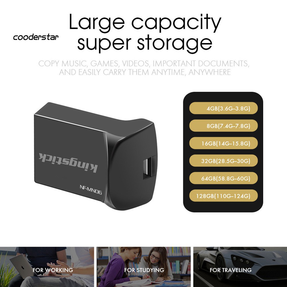 Usb 3.0 Vỏ Kim Loại Chống Nước Wdp Kingstick 2-64gb | BigBuy360 - bigbuy360.vn