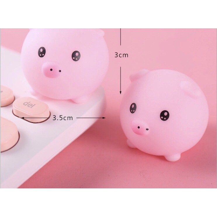 Lợn dẻo Squishy bóp kêu chít chít giải trí xả stress