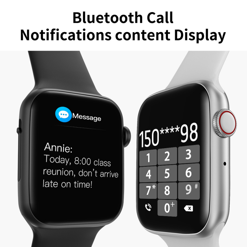 2020 new Đồng hồ thông minh không thấm nước IWO Kết nối Bluetooth nghe gọi Watch 6 Series 6 Đồng hồ thông minh nam và nữ w34+  pk w26 Nhiệt độ cơ thể Màn hình nhịp tim Máy theo dõi thể dục Smart Watch nam và nữ