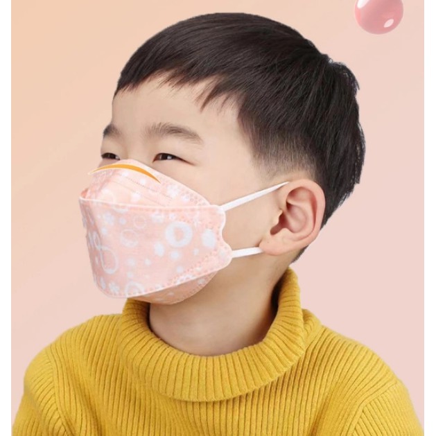 10pcs KN95cho bé 4-12 years old children face mask disposable cartoon pattern 3D baby fish mask with four layers of protection | BigBuy360 - bigbuy360.vn