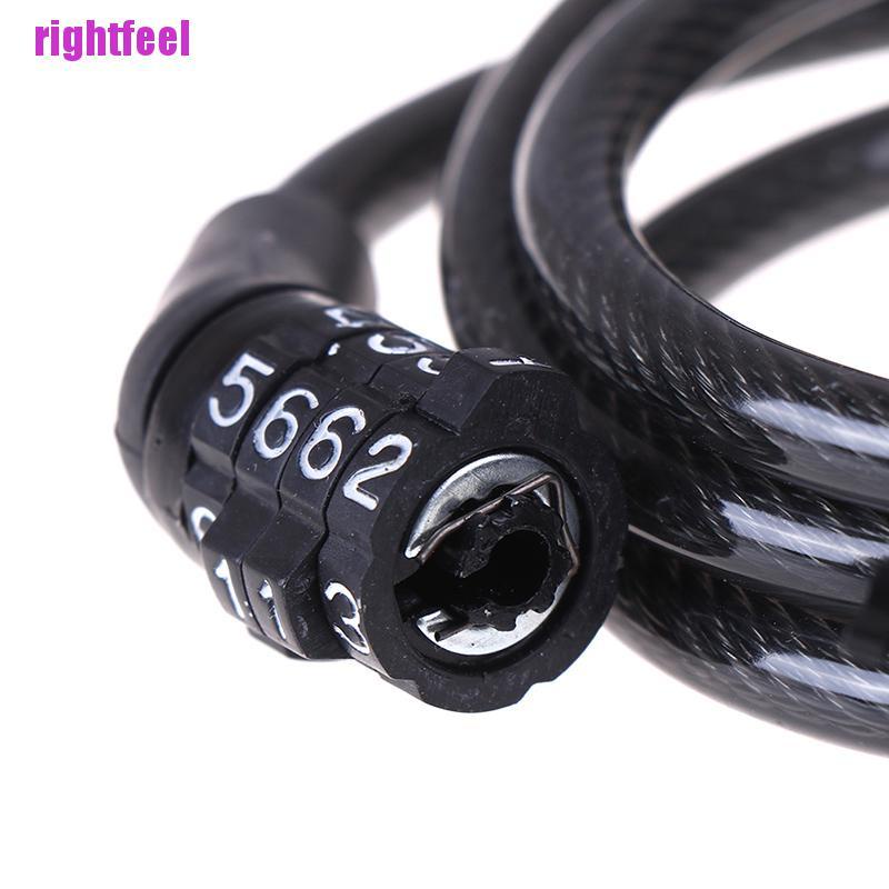 Dây Khóa Xe Đạp Với 4 Kỹ Thuật Số