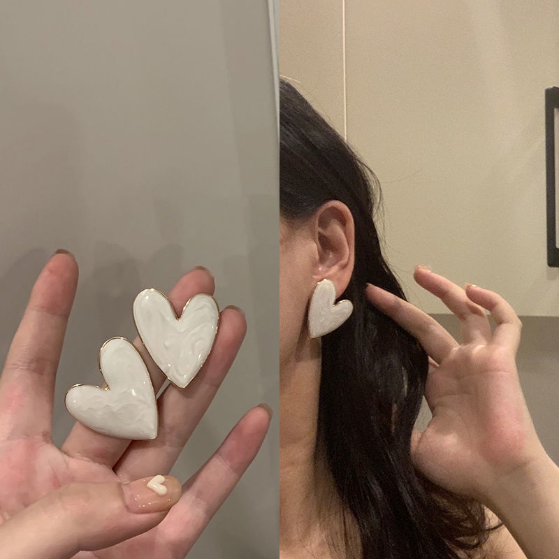 Khuyên tai nhiều mẫu tùy chọn phong cách Hồng Kông thời trang mùa hè cho nữ