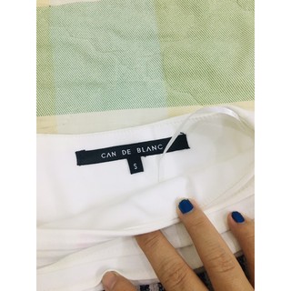 Chân váy Can de blanc size S giật tag