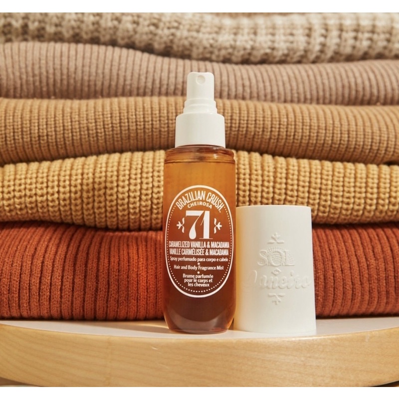 Chai xịt thơm tóc Hair & Body Fragrance Mist Sol de Janeiro